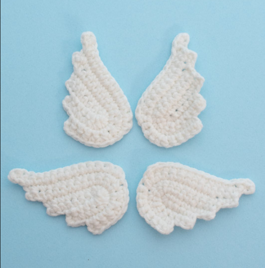 Angel Wings & Halo for Crochet Dolls